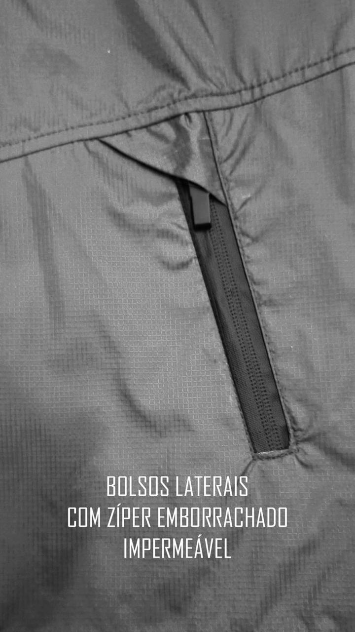 JAQUETA CORTA VENTO HUBBI  - PRETO